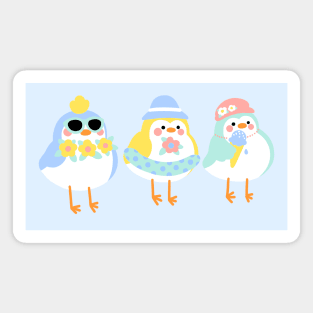 Target Birds Summer Cute Art Magnet